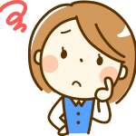 考え込んでいる若い女性