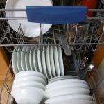 食器洗い乾燥機の内部