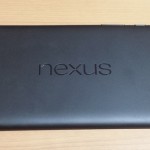 Nexus7(2013)の背面