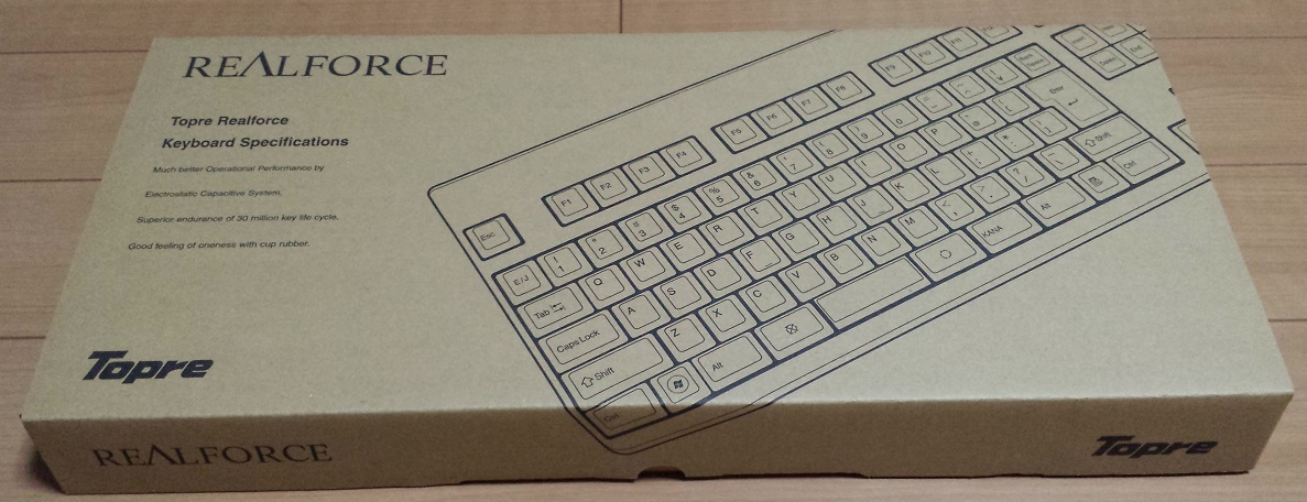 超快適！ 東プレ SJ08B0 REALFORCE 108UBK 購入レビュー