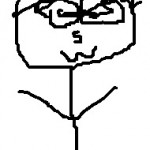 三十路男の似顔絵
