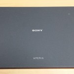Xperia Z4 Tablet(SGP712JP)の背面
