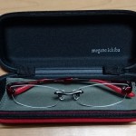 ケースに入った眼鏡市場で購入したメガネ