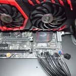 グラフィックボード下部の様子