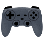 ゲームのコントローラーのイラスト