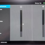 DELL U3415W 液晶モニターの輝度・コントラスト変更画面