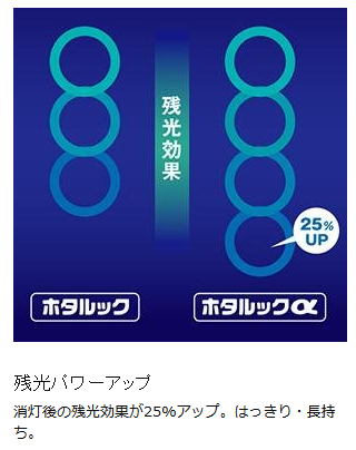 消灯後もしばらく光るホタルックを使えば子供と一緒に寝るときに安心！