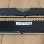 デスクトップPCに搭載されているメモリー製品の例