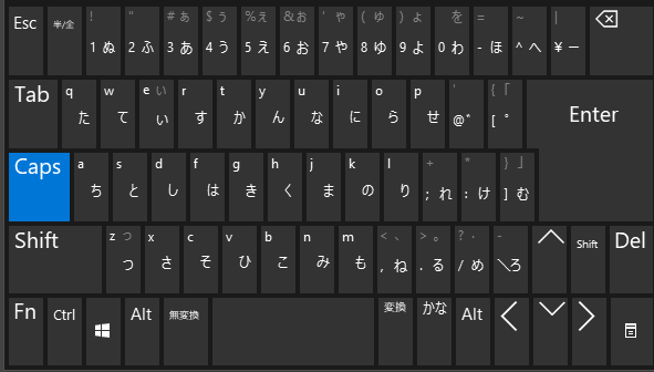 Windowsのcaps Lock キャプスロック を解除 オフ 無効化する方法
