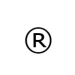 Wordの編集画面に、©(コピーライト)や®(登録商標)、™(商標・トレードマーク)記号が入力されている様子